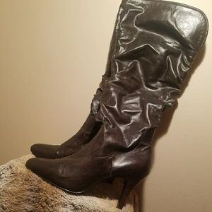 Brown Knee High Boots